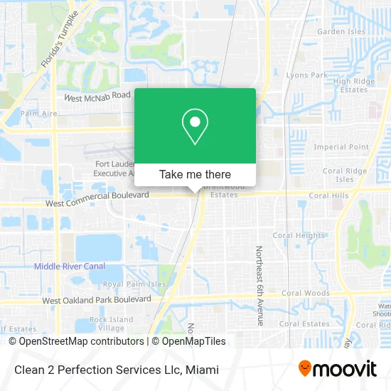 Clean 2 Perfection Services Llc map
