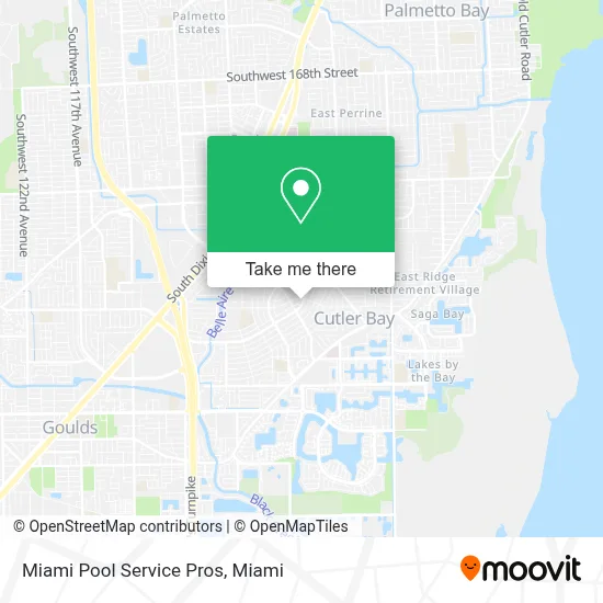 Miami Pool Service Pros map