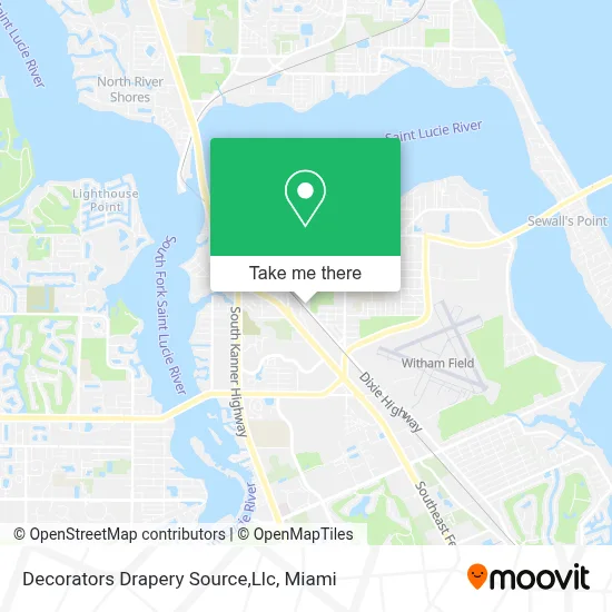 Decorators Drapery Source,Llc map