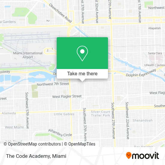 The Code Academy map