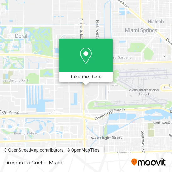 Arepas La Gocha map