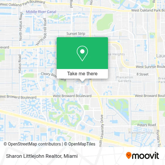 Sharon Littlejohn Realtor map