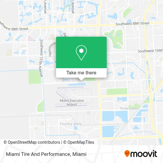 Miami Tire And Performance map