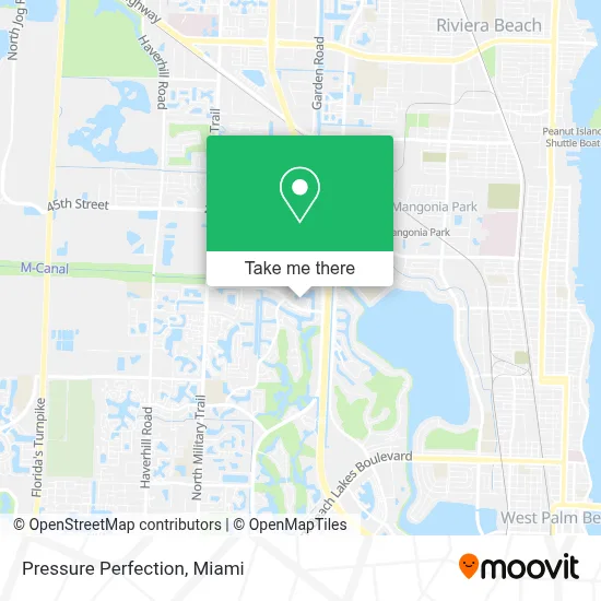 Pressure Perfection map