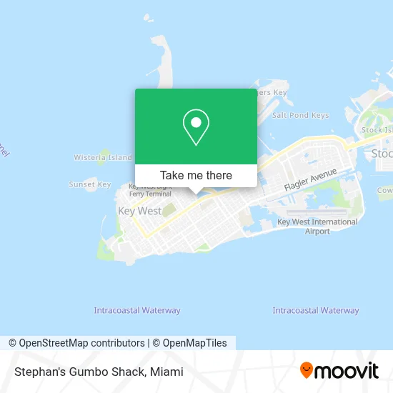 Stephan's Gumbo Shack map