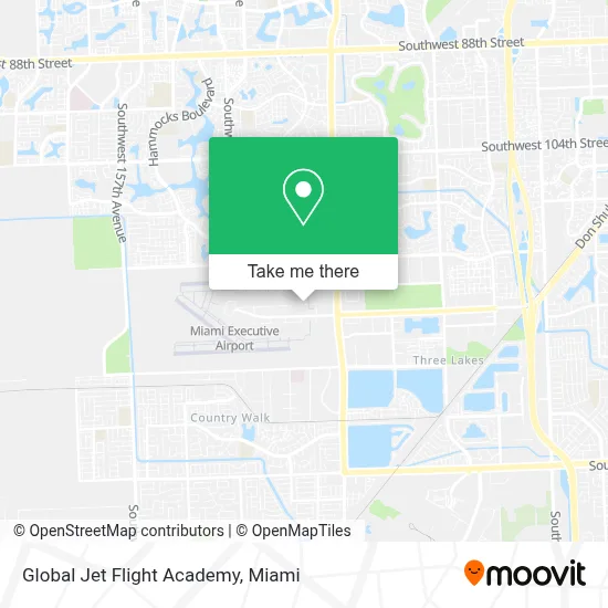 Global Jet Flight Academy map