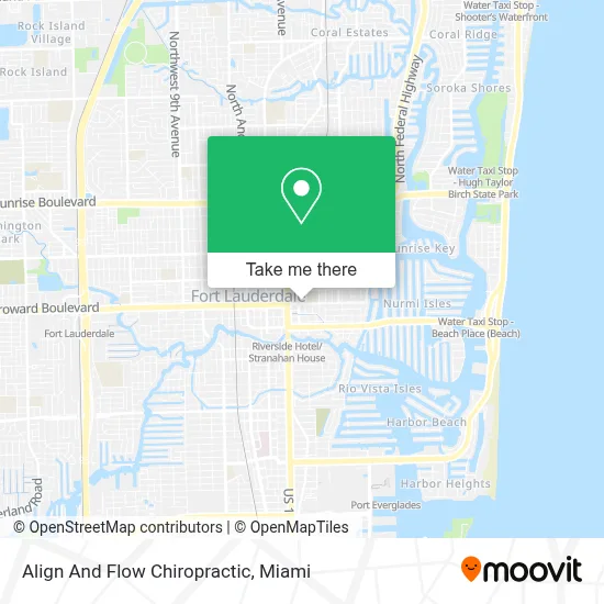 Align And Flow Chiropractic map