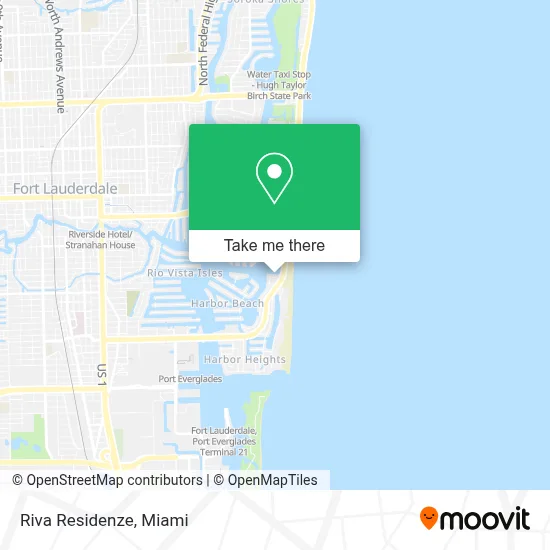 Riva Residenze map