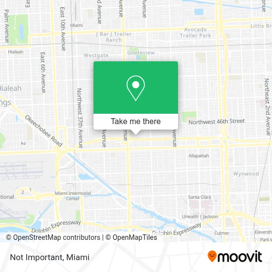 Not Important map