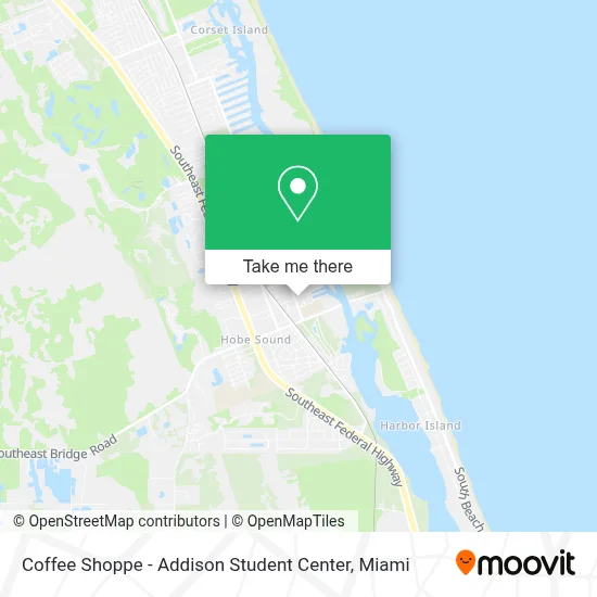 Coffee Shoppe - Addison Student Center map