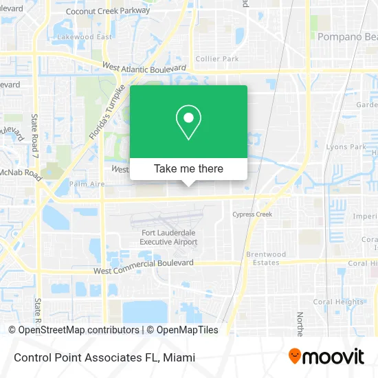 Control Point Associates FL map