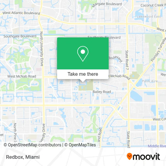 Redbox map