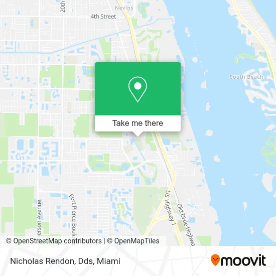 Nicholas Rendon, Dds map