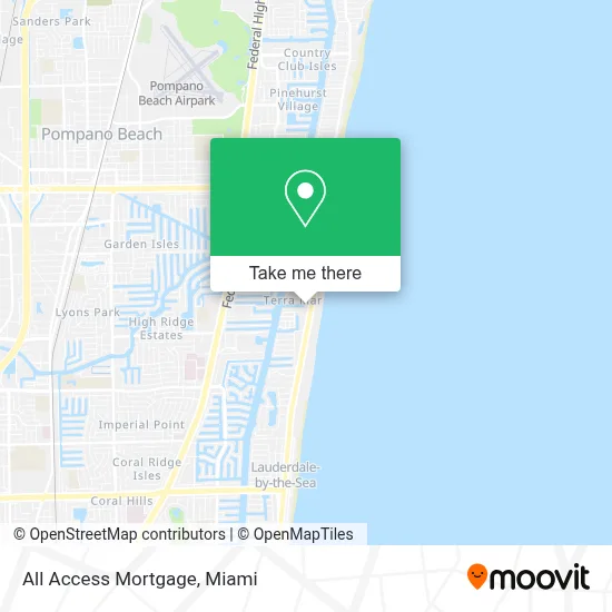 All Access Mortgage map