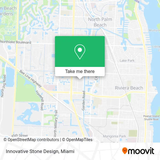 Innovative Stone Design map