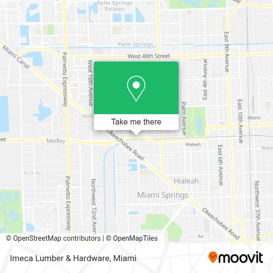 Imeca Lumber & Hardware map