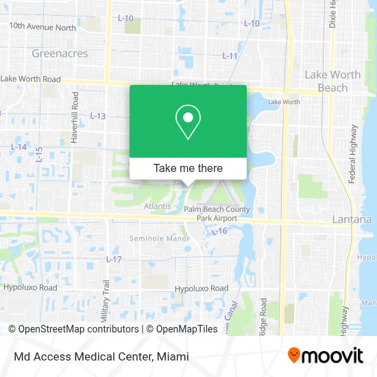 Md Access Medical Center map