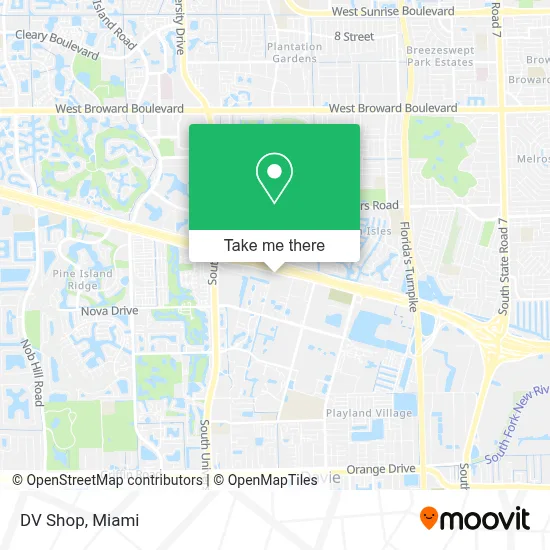 Dv Shop map