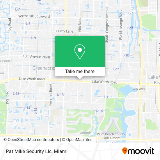 Pat Mike Security Llc map