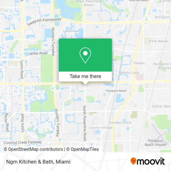 Ngm Kitchen & Bath map