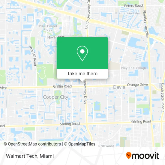 Walmart Tech map