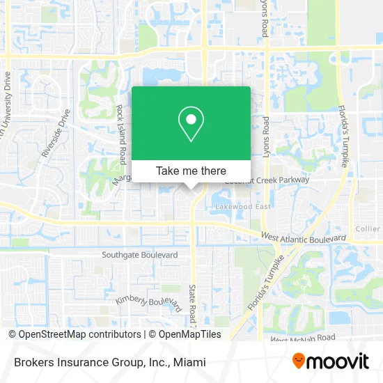 Brokers Insurance Group, Inc. map