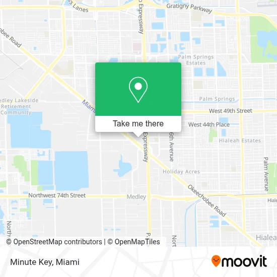 Minute Key map