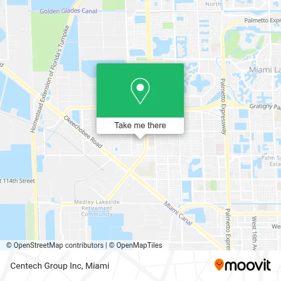 Centech Group Inc map