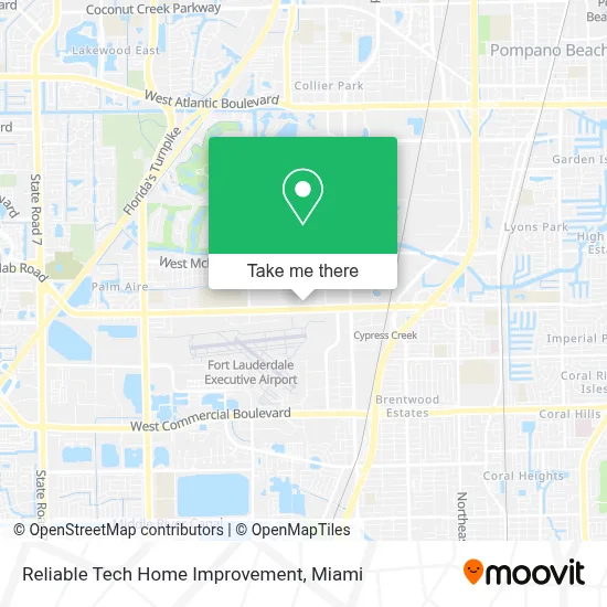 Reliable Tech Home Improvement map