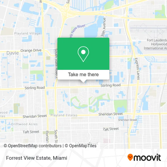 Forrest View Estate map