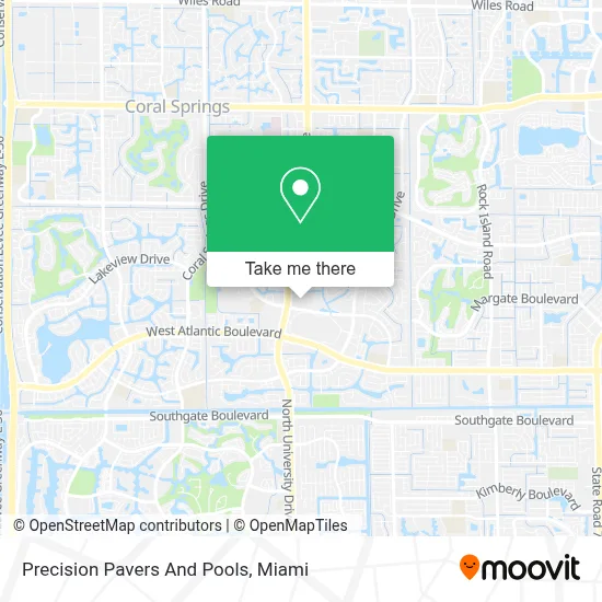 Precision Pavers And Pools map