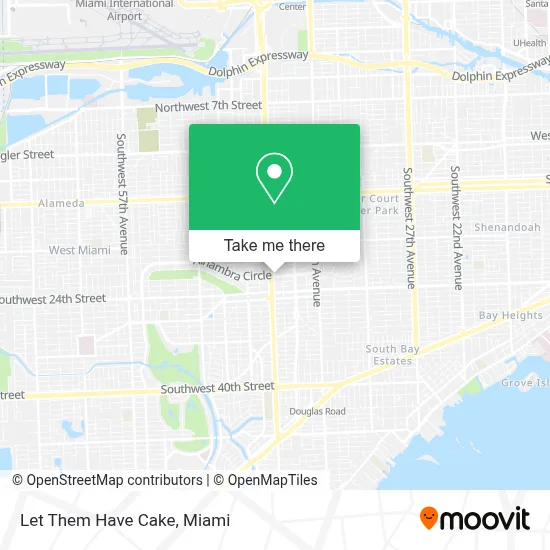 Let Them Have Cake map