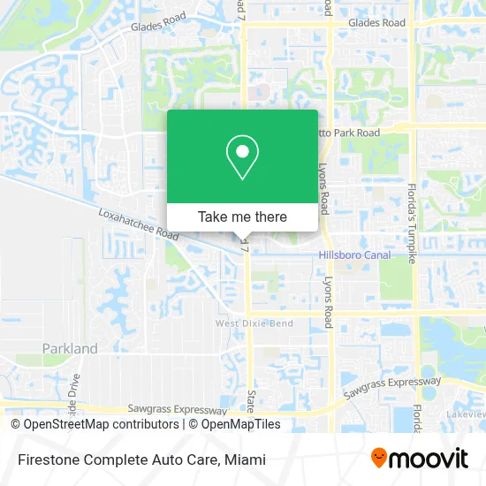 Firestone Complete Auto Care map