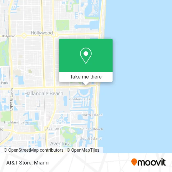 At&T Store map