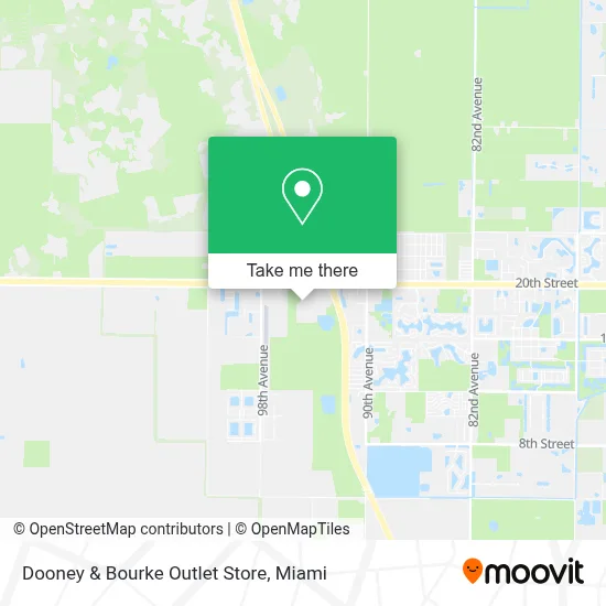 Dooney & Bourke Outlet Store map