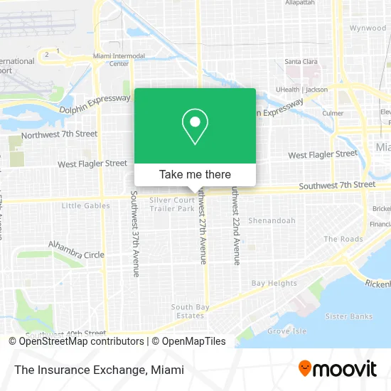 The Insurance Exchange map