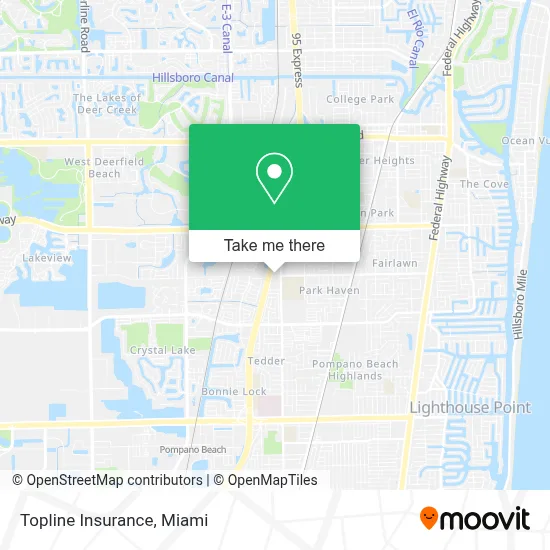 Topline Insurance map