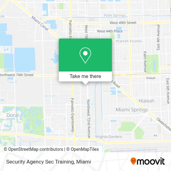 Security Agency Sec Training map