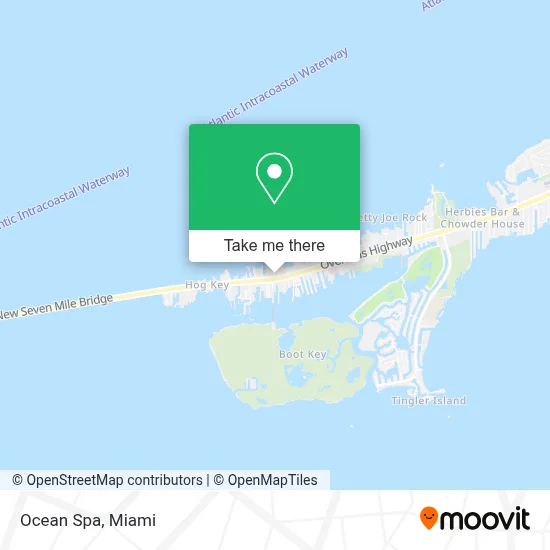 Ocean Spa map