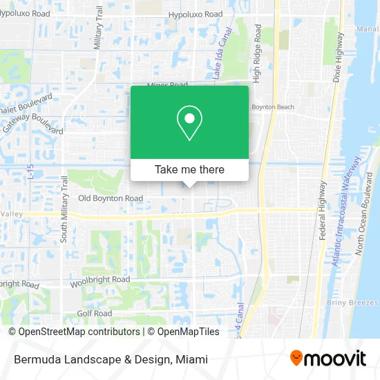 Bermuda Landscape & Design map