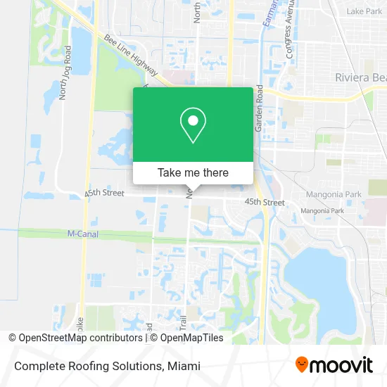 Complete Roofing Solutions map