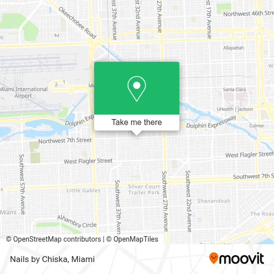 Nails by Chiska map