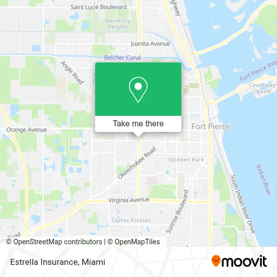 Estrella Insurance map
