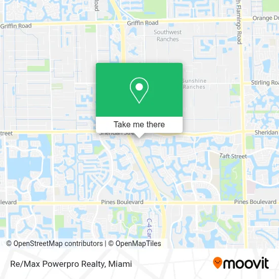 Re/Max Powerpro Realty map
