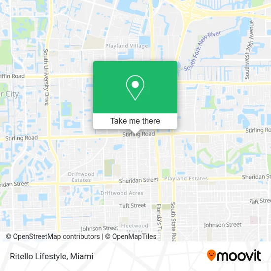 Ritello Lifestyle map