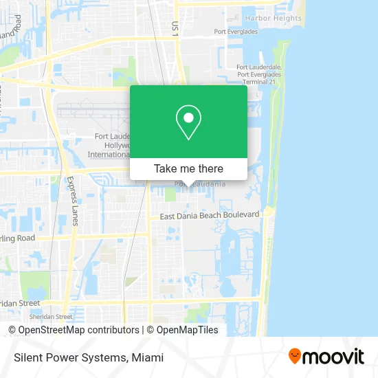 Silent Power Systems map