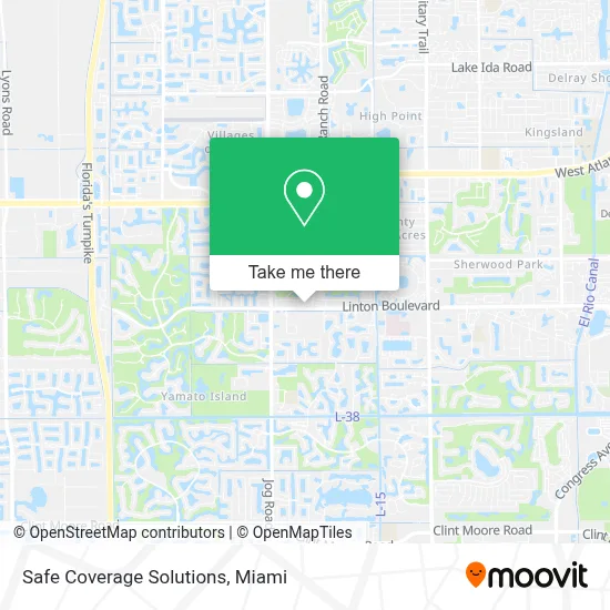 Safe Coverage Solutions map