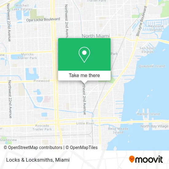 Locks & Locksmiths map