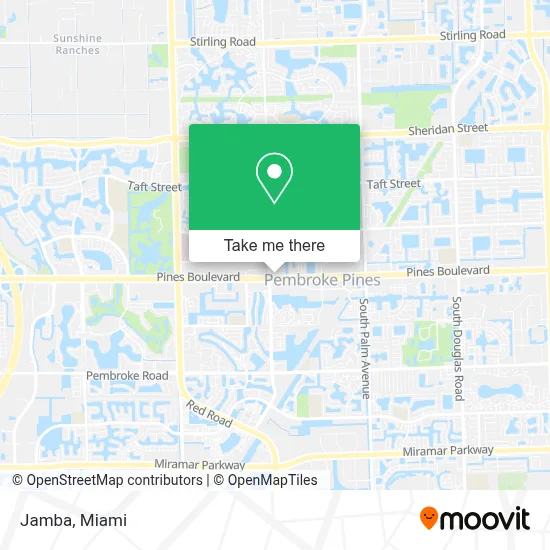 Jamba map
