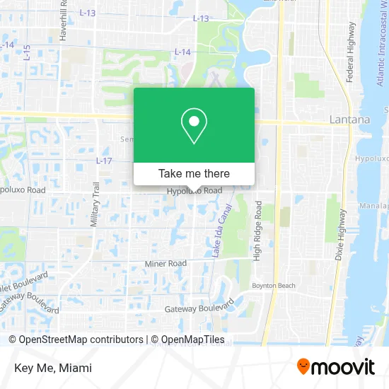 Key Me map